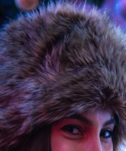 Шапка/яка кожена